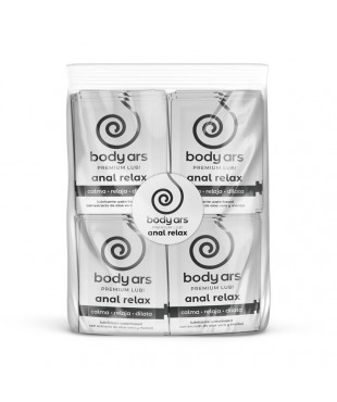 Bolsa Monodosis Gel Lubricante Base Agua Relajante Anal 100 x 4 ml