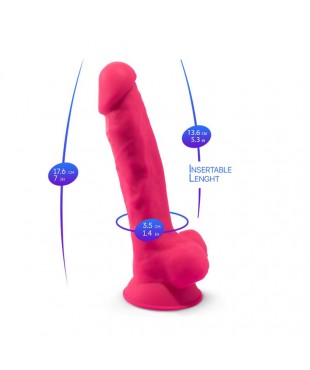 Dildo Dual Density Mod 1 7 Rosa