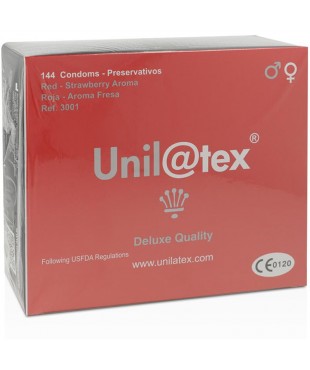 Preservativos Rojo-Fresa 144 Unidades