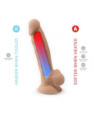 Dildo Dual Density Silicone Mod 1 9