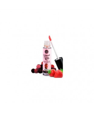 Lip Gloss Vibrant Kiss Sabor Chicle de fresa
