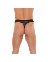 Tanga Rejilla Negro Talla unica