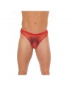 Tanga Rejilla Rojo Talla unica