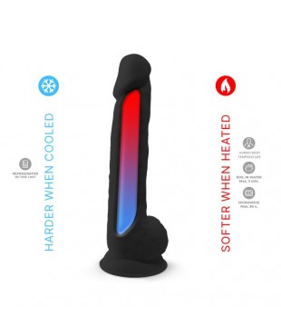 Dildo Dual Density Model 1 15 Negro