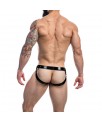 C4M14 Suspendorio Desire Leatherette Negro