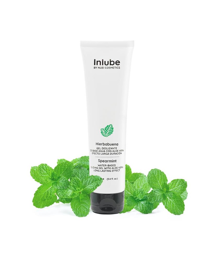 Inlube Lubricante Base Agua Hierbabuena 100ml