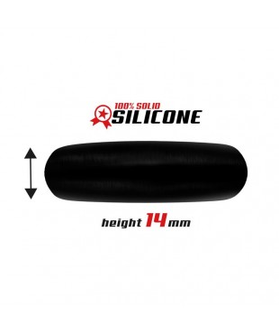 Anillo para el Pene Silicona Solida 42 cm Negro