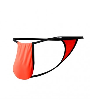 C4MSPX04 Tanga Fluo Pouch Tangerine