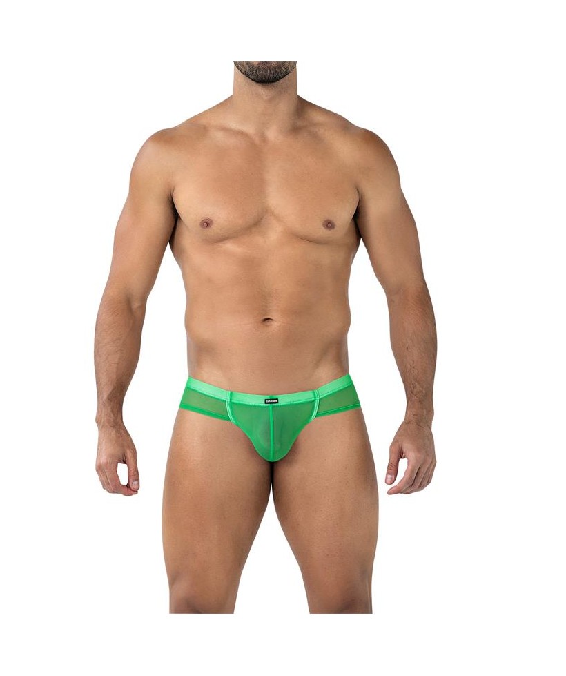 C4MSPX22 Calzoncillo Cheeky Brief Verde
