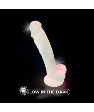 Dildo Dual density Brilla en la Oscuridad Mod 1 - 7