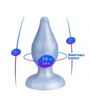 Diamond Plug Anal Fantasy Silicona Liquida