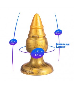 Goldy Plug anal Fantasy Silicona liquida