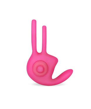 Anillo Vibrador Doble Power Clit Duo Rosa