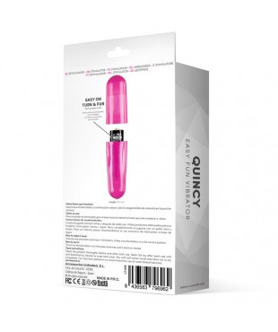 Quincy Bala Vibradora Easy Fun Purpura