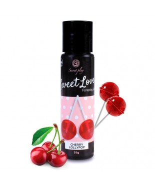 Sweet Love Lubricante Cereza Lollipop 60 ml