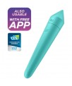 Ultra Power Bullet 8 Bala Vibradora con APP Turquoise