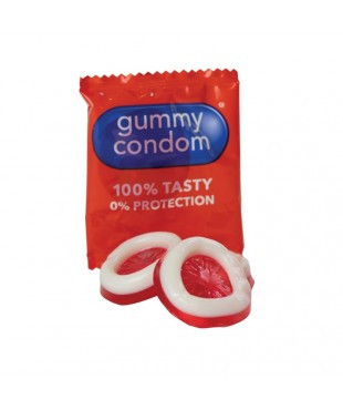 Condones de Gominola Fresa y Crema