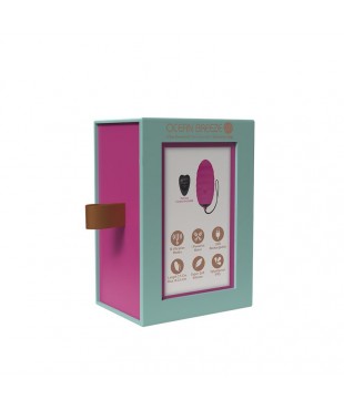 Huevo Vibrador Ocean Breeze 20 Control Remoto Rosa