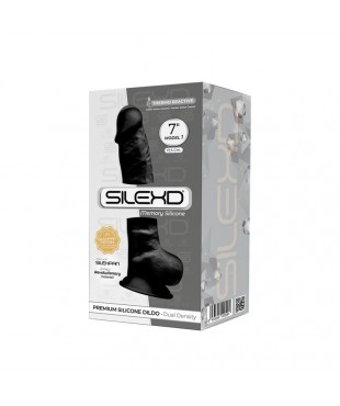 Dildo Dual Density Mod. 1 - 7 Negro