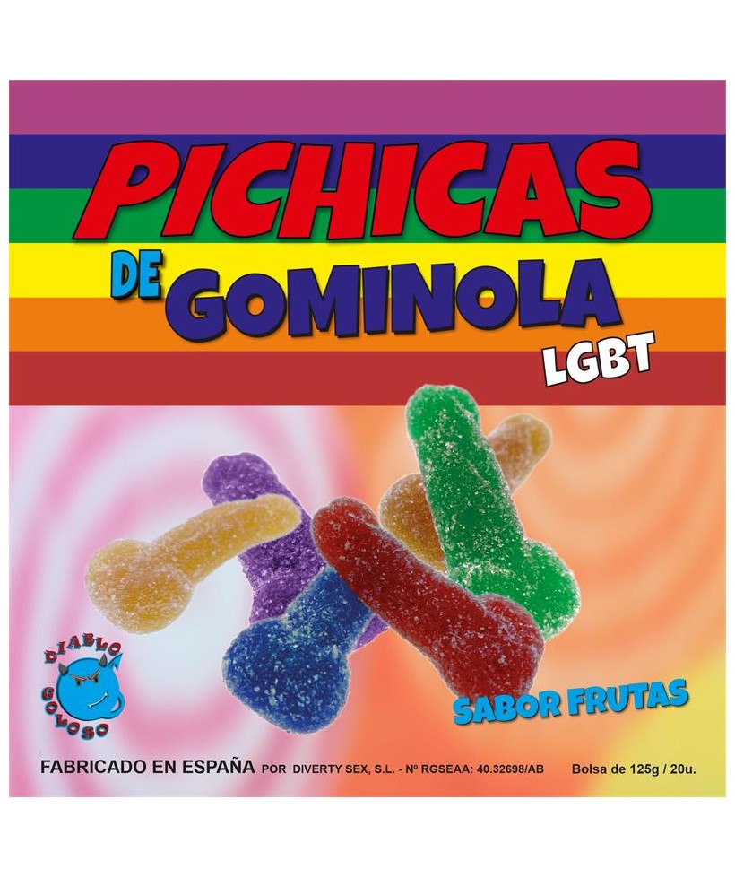 Caja Gominolas Pito Sabor Frutas LGBTQ