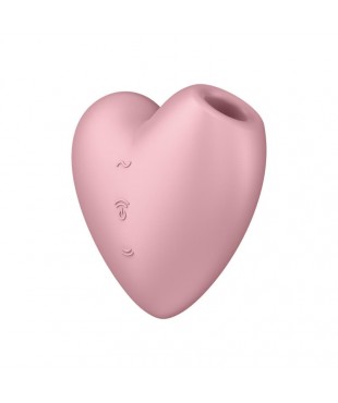 Cutie Heart Succionador de Clítoris y Vibración Rosa