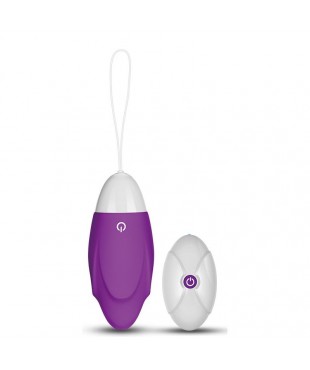 Huevo Vibrador iJoy Control Remoto USB Púrpura