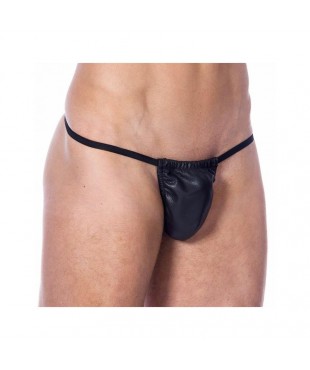 Tanga de Cuero Elástico Talla Única