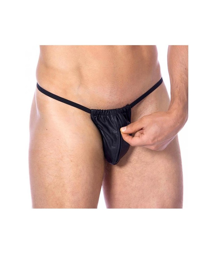 Tanga de Cuero Ajustable Talla unica