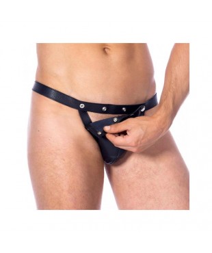 Panty Masculino de Cuero Talla unica