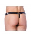 Tanga de Cuero Ajustable con Tachuelas