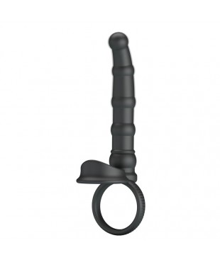 Tatum Plug Anal con Anillo para el Pene con Vibracion