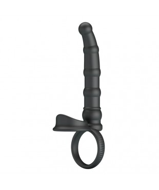 Tatum Plug Anal con Anillo para el Pene con Vibracion