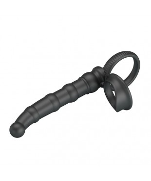 Tatum Plug Anal con Anillo para el Pene con Vibracion