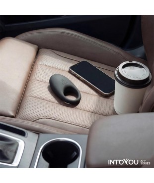 Ringo Anillo Vibrador con APP Unibody Negro