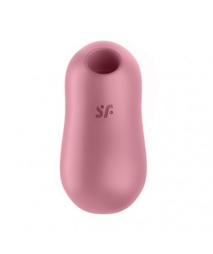 Cotton Candy Succionador de Clitoris y Vibrador Light Red