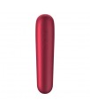 Dual Love Vibrador y Succionador de Aire Pulsado Rojo