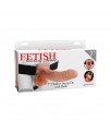 Fetish Fantasy Series Arnes con Hueco y Testiculos de 177 cm Color Natural