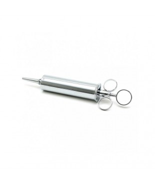 Jeringa Acero Chapado 100cc