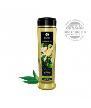 Aceite de Masaje Orgánico Té Verde 240 ml