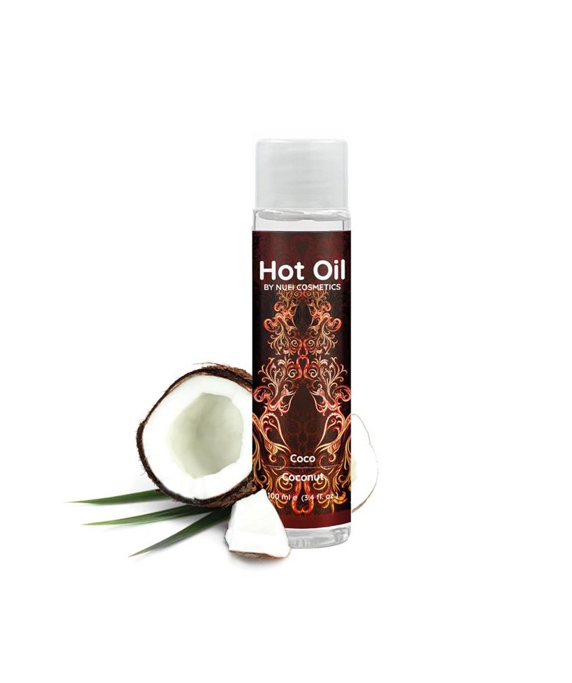 Nuei Aceite Hot Oil Efecto Calor Coco 100 ml