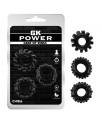 Kit 3 Anillos Pene Gear Up Negro
