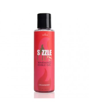 Sizzle Lips Gel Besable Efecto Calor Sabor Fresa 125 ml