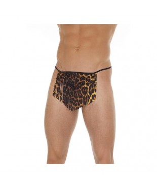 Tanga Taparrabos Leopardo Talla Única