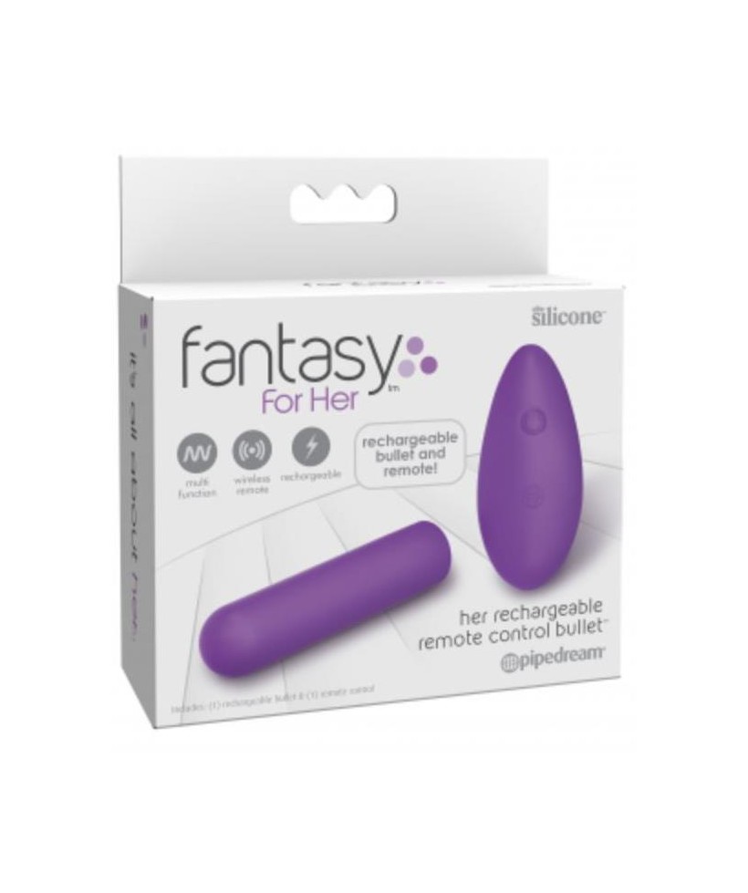 Bala Vibradora Control Remoto Recargable USB