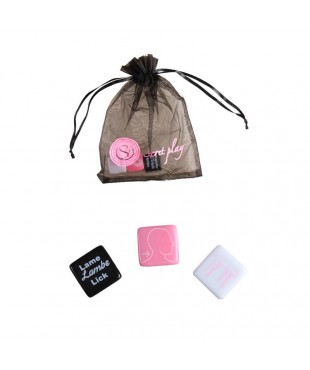 Juego 3 Dados Acción, Cuerpo y Lugar