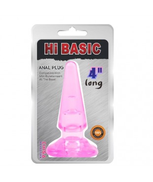 Plug Anal SASSY Rosa 10,4 x 3,2cm