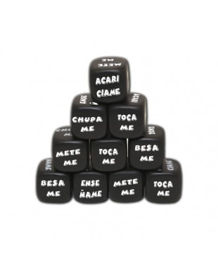 Dado de Acción Negro 1 ud