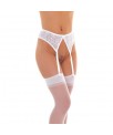 Liguero con Medias Blanco Talla unica