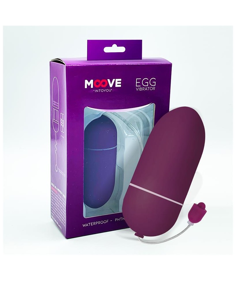 Huevo Vibrador 10 Funciones Dark Purple