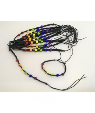 Pulsera Hilo Redonda Bandera LGBT+